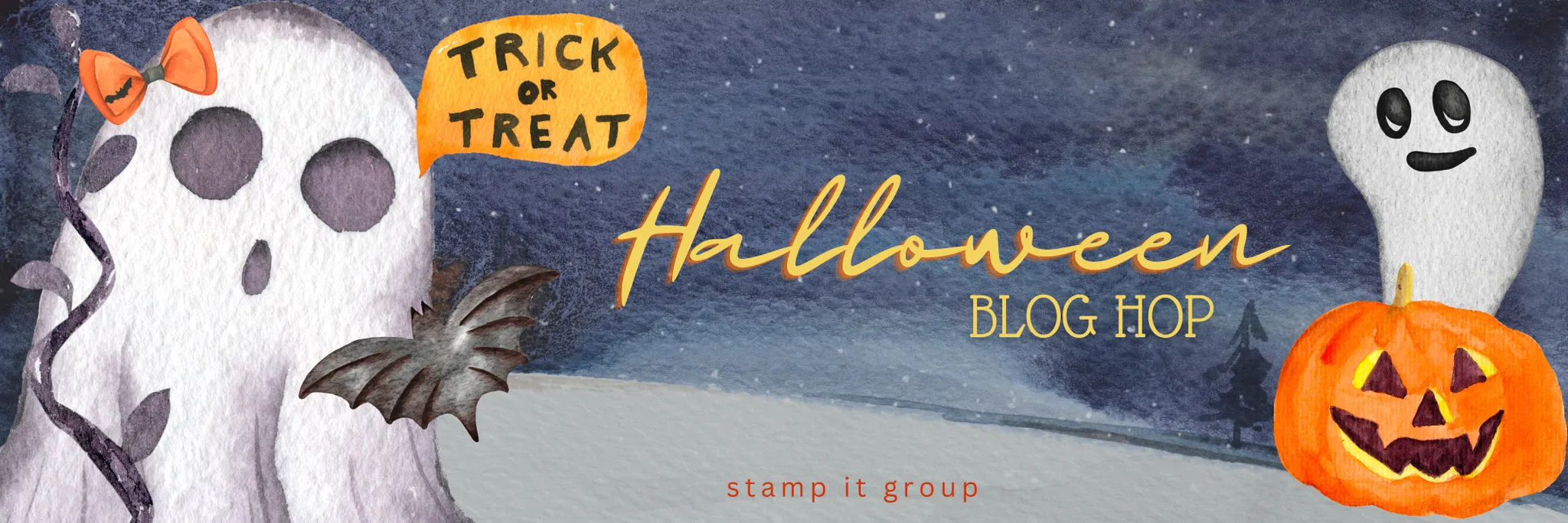 Creepy, Spooky & Frightfully Fun | Stamp It Group Blog Hop